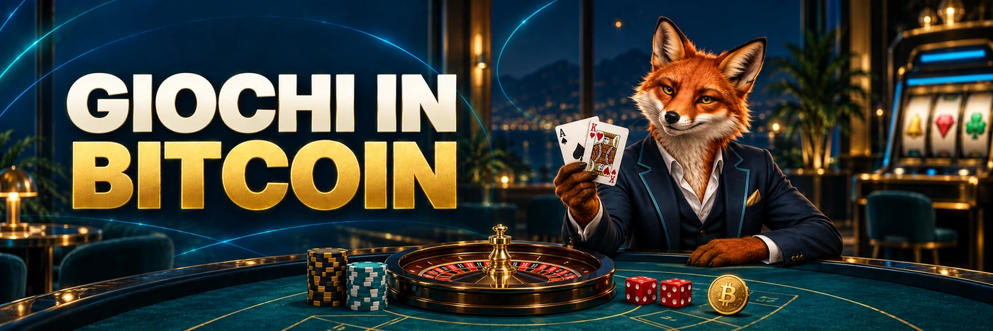 Giochi Disponibili nei Casino Bitcoin Online