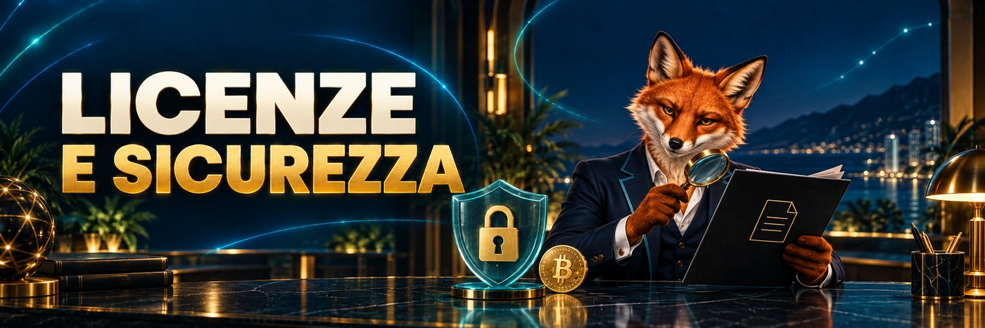 Licenze Internazionali dei Casino Bitcoin Non AAMS